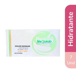 Óvulos de ácido hialurónico+ ácido láctico+ vit E